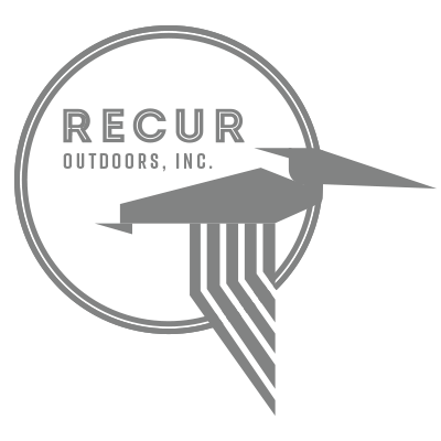 Recur Flying Pelican Logo